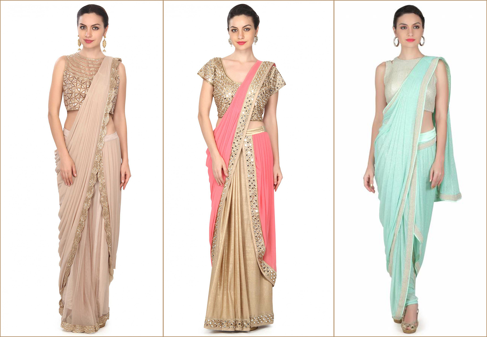 Featured blog SAREES THAT DON’T INVOLVE THE HASSLE OF DRAPING!