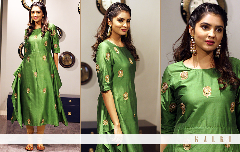 MADHURA BHOGALI IN KALKI SEQUIN KURTA