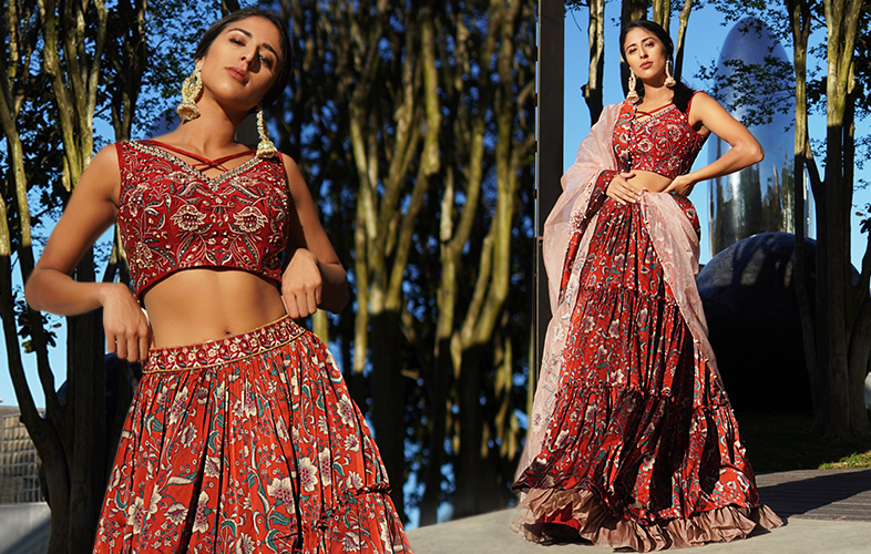 6 ‘Not So Heavy’ Lehenga Designs For A Cool Traditional Look