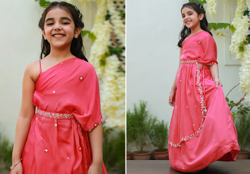 Traditional & Designer Lehengas For Your Mini Chics