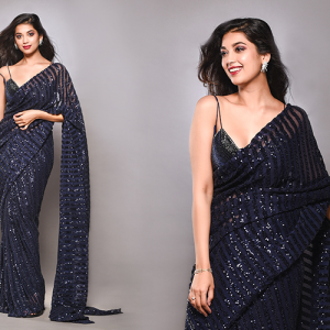 The Actress Digangana Suryavanshi Looks Sensuous In KALKI’s Shimmer Saree