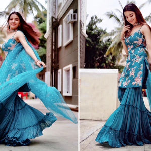 Designer Sharara Dresses For That Ultra-Glam Look