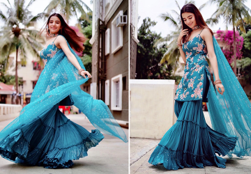 Designer Sharara Dresses For That Ultra-Glam Look