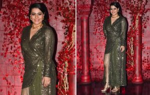Check Out Shimmer Fashion Goals By Kajol In Deme By Gabriella X KALKI Ensemble