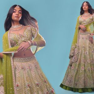 7 Shades of Green Lehenga for Your Dream Wedding & Rituals