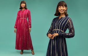 Update Your Style Statement With These Designer Long Georgette Kurtis