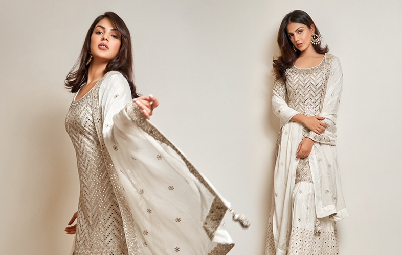Stunning White Sharara Dresses From KALKI For Your Style Game