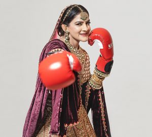 Dhakad Queen Ritu Packs A Punch In Kalki's Wedding Lehenga