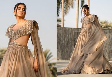 All That Glitters Is Tejasswi Prakash In A Glamorous All-Gold Ensemble