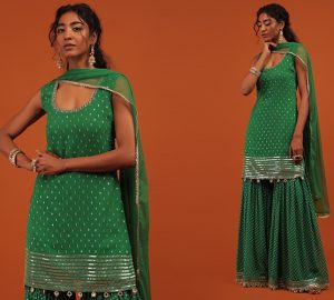 Designer Suits and Sharara For Your Eid Festivities