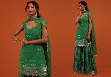 Designer Suits and Sharara For Your Eid Festivities