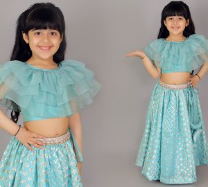 Adorable kids lehenga designs for your little princesses