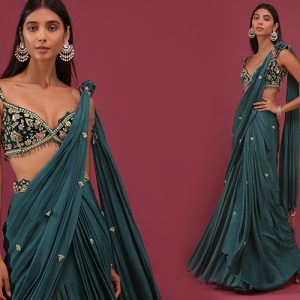 12 Amazing Saree Draping Styles To Look Slim