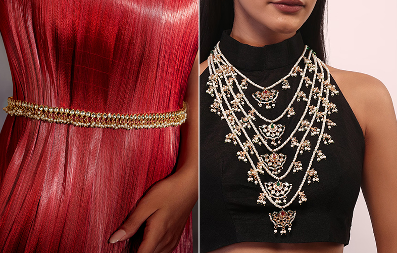 Saree Accessory Achieve the 'Chaar Chaand' Saree Look with Accessories - KALKI Fashion Blog