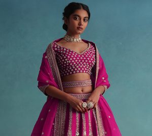 Breathtaking Pink Bridal Lehenga For This Wedding Season