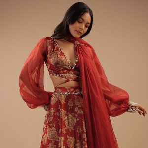 Accessorizing Your Red Garba Outfits For Navratri