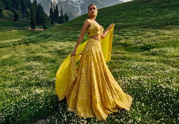 How to Style Yellow Lehengas for Navratri Nights