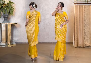 Step-by-Step Tutorial for Gobbe Saree Draping