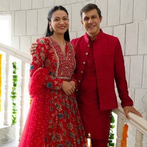 Twinning On Karwachauth His & Her Outfit Inspiration