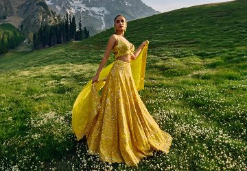 Yellow Colour Outfits For Haldi Ceremony For Brides And Bridesmaid