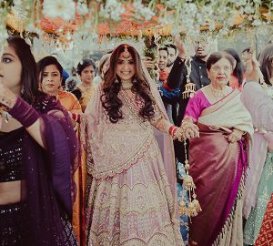 A Wedding Lehenga That Truly Made Sakshi's Day Magical!