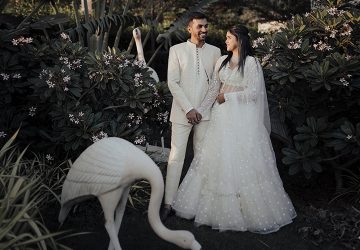 Khushali Defying All Cliches, Chose To Wear A White Lehenga For Wedding