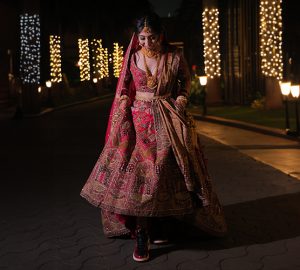 Breaking Bridal Norms: Nikita's Stylish Fusion of Lehenga and Sneakers