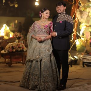 From Instagram Scrolling To Strolling Down The Aisle:  Kshama’s Bridal Lehenga  Hunt Story