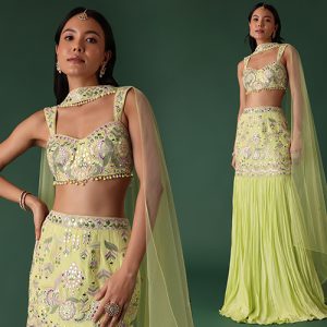 Mirror Lehengas: Adding Glamour And Glitz To Your Wedding Ensemble