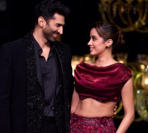 Janhvi Kapoor & Aditya Roy Kapur Steal the Show in KALKI's Wedding Collection at LFW’24