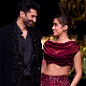 Janhvi Kapoor & Aditya Roy Kapur Steal the Show in KALKI's Wedding Collection at LFW’24