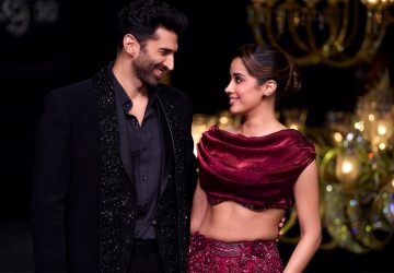 Janhvi Kapoor & Aditya Roy Kapur Steal the Show in KALKI's Wedding Collection at LFW’24