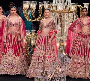 ‘Bridal Red’ Takes Centerstage As KALKI Showcases INARA At LFW