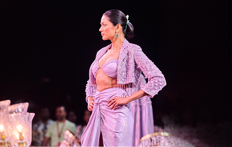 Lilac Luxe: The Ultimate Trend for Brides and Bridesmaids from LFW II