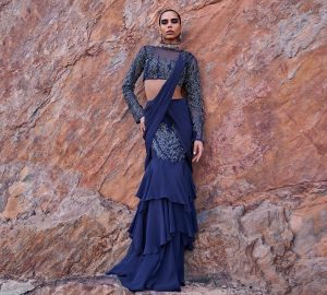 5 Swoon-worthy Ruffle Sarees To Rock Your Wardrobe