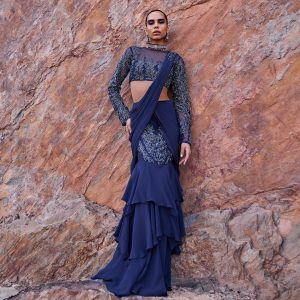 5 Swoon-worthy Ruffle Sarees To Rock Your Wardrobe