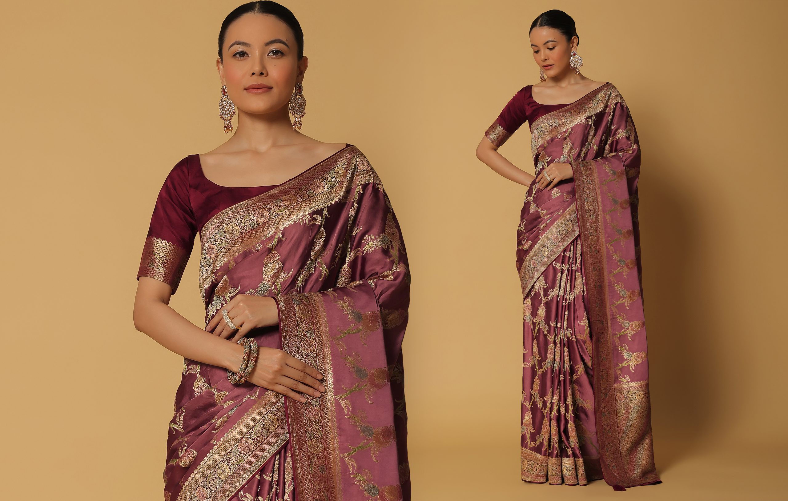 Wrapped In Tradition: The Timeless Heritage Of Meenakari Sarees