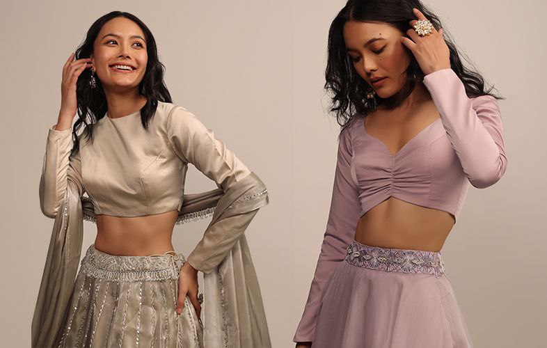 Modern Twists on Classic Satin Blouse Designs