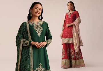 Classic Meets Contemporary: Stunning Salwar Suits for Karwa Chauth