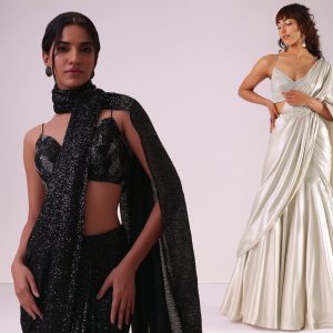 How to Style A Saree for A Cocktail Party with KALKI Fashion