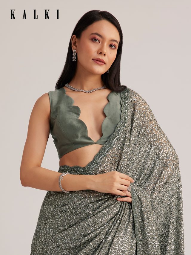 All 5 Partywear Sarees For Weddings To Unfold This Festive Season