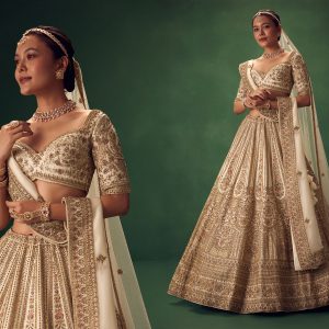 Dupatta Bridal Lehenga Styles for a Royal Wedding Look
