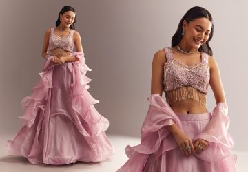 Ruffle Lehenga