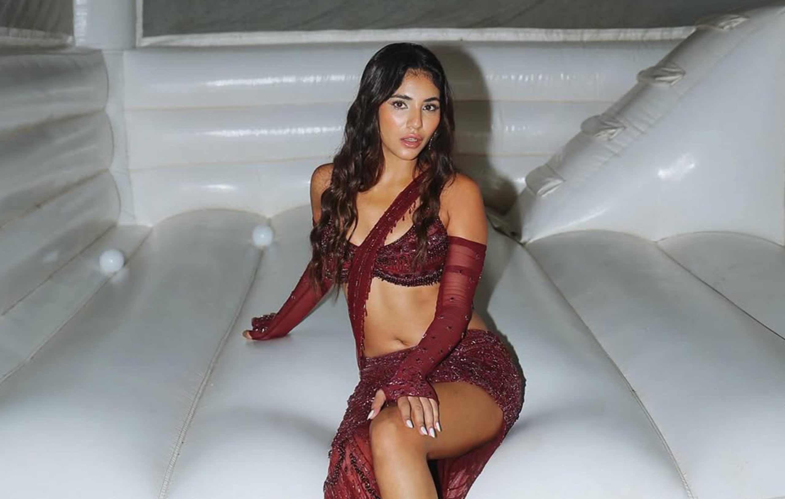 Fusion of Indian Outfits with Western Accessories