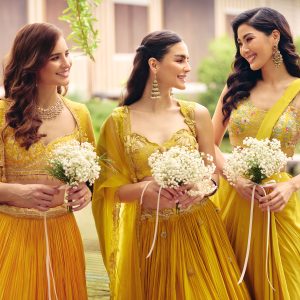 Haldi Ceremony Outfit Ideas: Yellow Lehengas