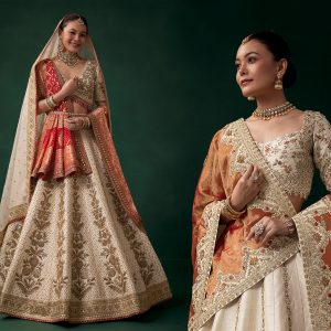 Draping Hacks for Lehenga Sarees: From Bollywood to Runway Looks