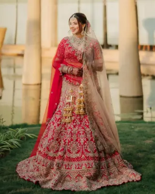 fitted lace wedding dress Buy MISHRI FASHION Women Bandhani Printed Red Gown Indian Designer Gown  Ready to Wear Gown Fancy Gown Indian Dress Indian Wedding Dress at Amazon.in