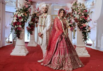 Rinkal Jain’s Red Varmala Lehenga Moment in Bangalore