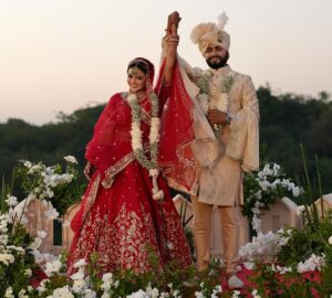 Shreya Patel's Fairytale Walk: Love, Lehengas & Ravine Magic at Aries Jagnivas