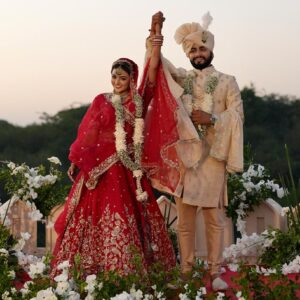 Shreya Patel's Fairytale Walk: Love, Lehengas & Ravine Magic at Aries Jagnivas